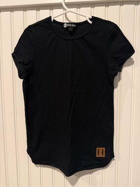Beau Hudson Kids Black Short Sleeve Crewneck Tee